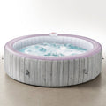Inflatable Hot Tub Designed for Instant Backyard Relaxation, 130 Jets, 4 Filters, Hidden Pump Included